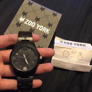 Zoo York matte black watch